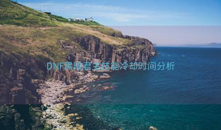 DNF黑暗君主技能冷却时间分析