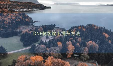 DNF刺客输出提升方法